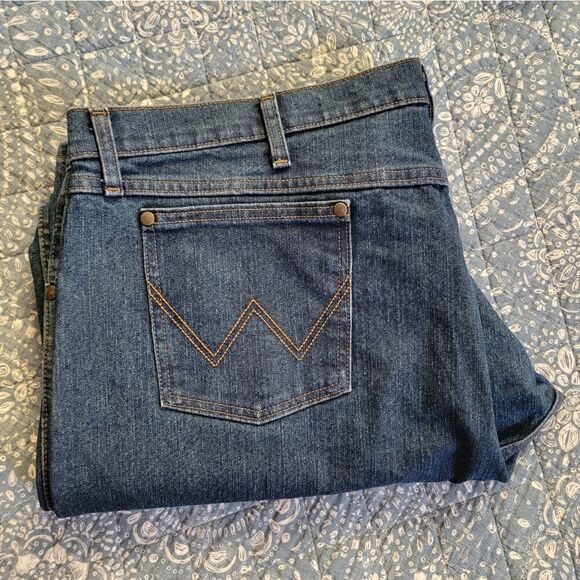 WRANGLER MEN'S PREMIUM PERFORMANCE ADVANCED COMFORT JEANS 46x30 - Picture 14 of 14